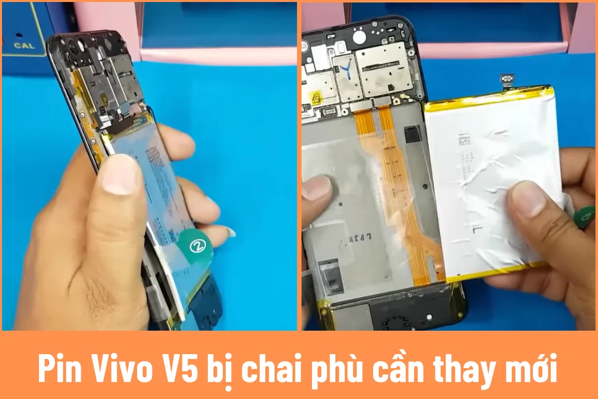 Thay pin Vivo 1610