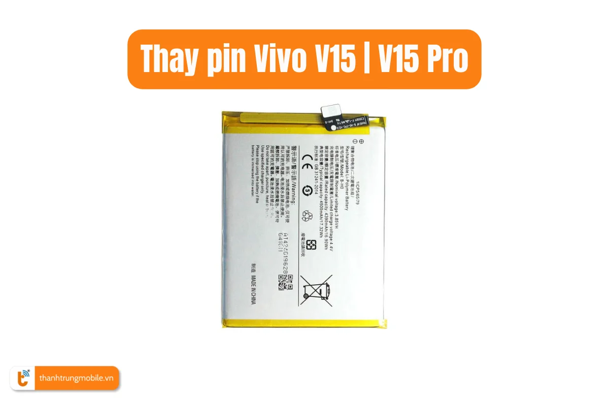 Thay pin Vivo V15