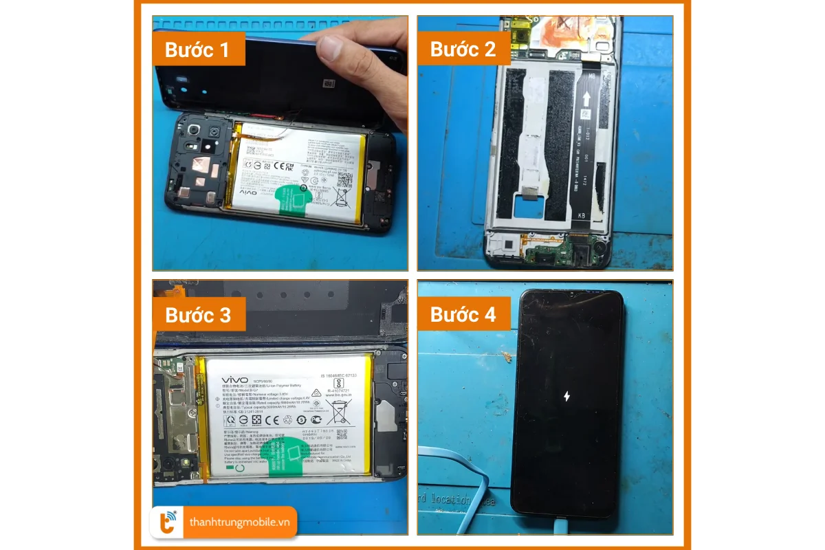 Thay pin Vivo Y55 giá rẻ