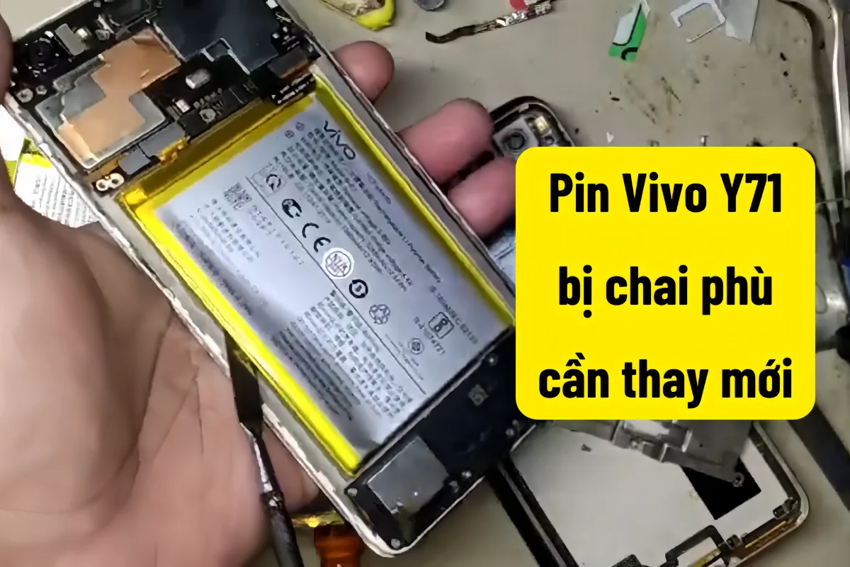 thay pin Vivo Y72