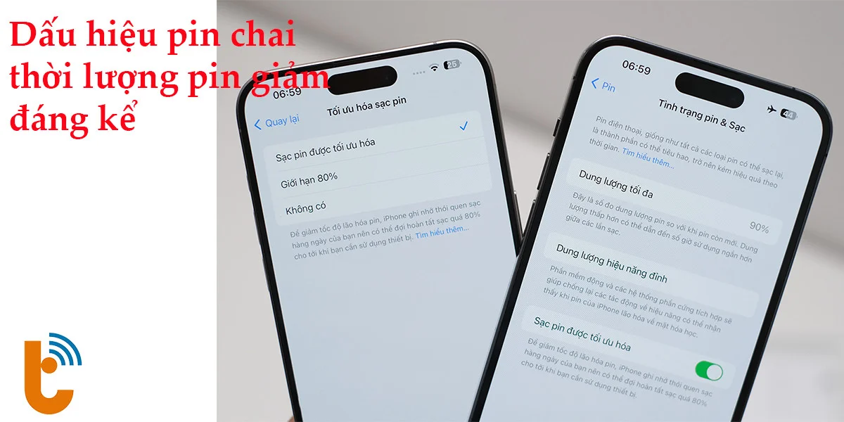 Vấn đề về pin iPhone điện thoại iPhone
