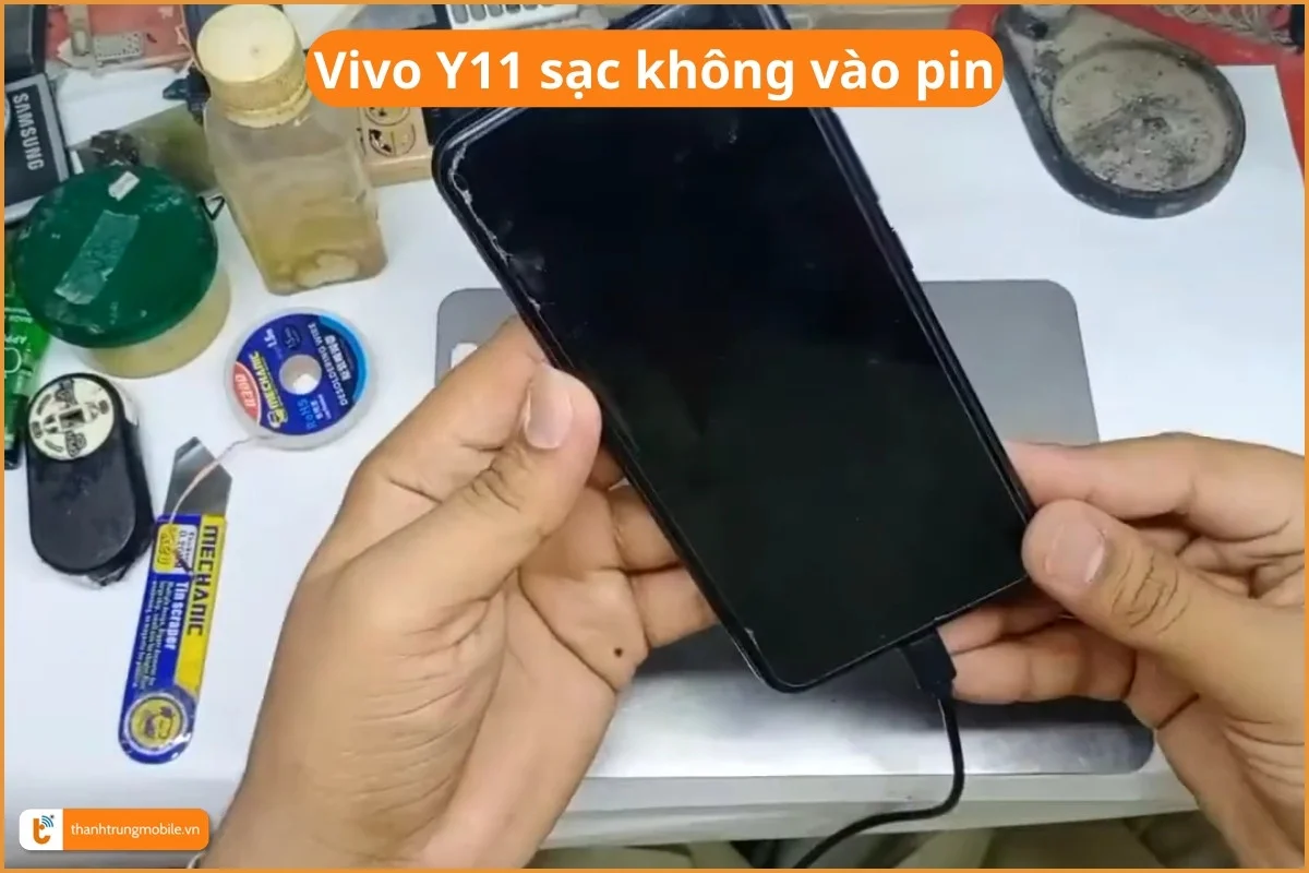 Vivo Y11 sạc không vào pin