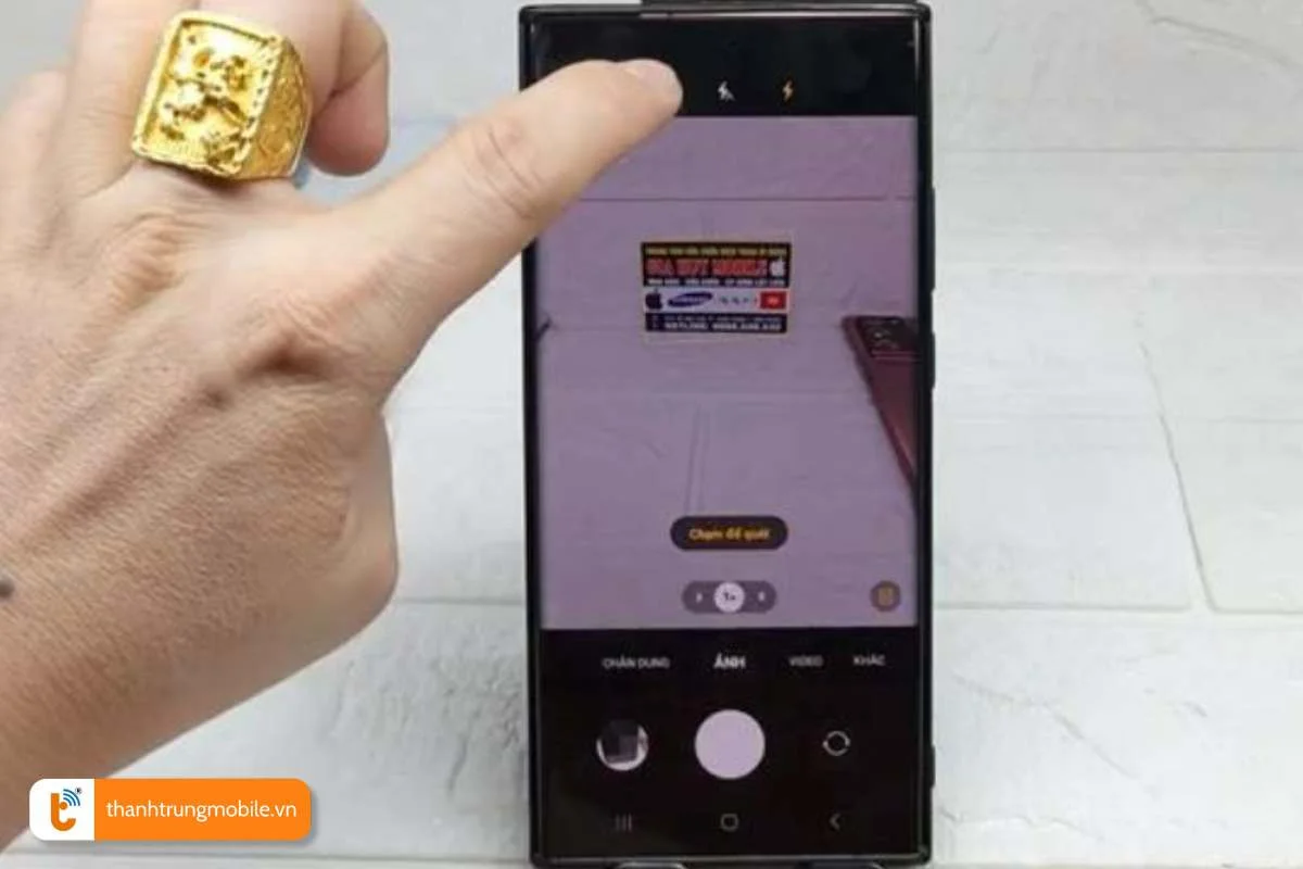 bat che do ho tro den flash khi chup anh