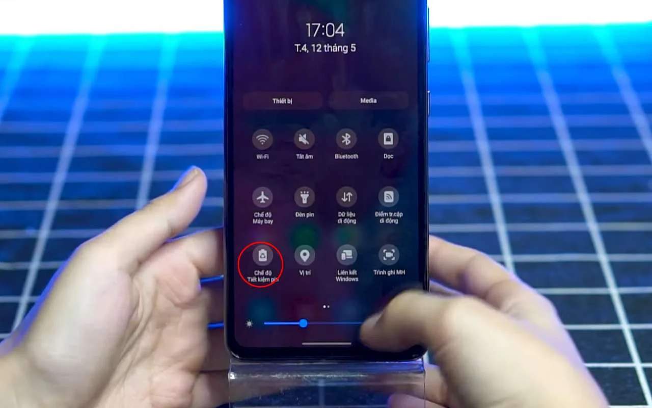 bat che do tiet kiem pin