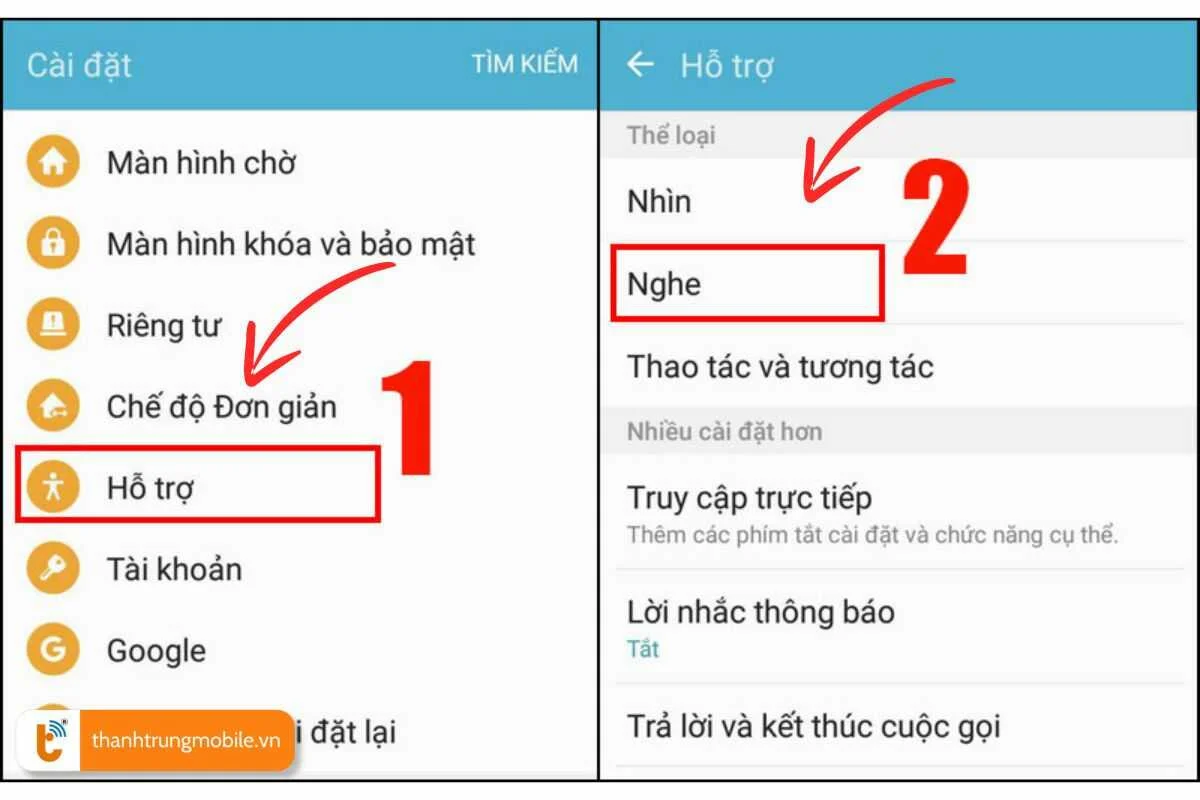 bat tinh nang tat tat ca am thanh