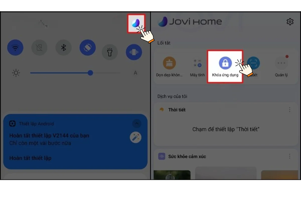 cách xem ứng dụng bị ẩn vivo
