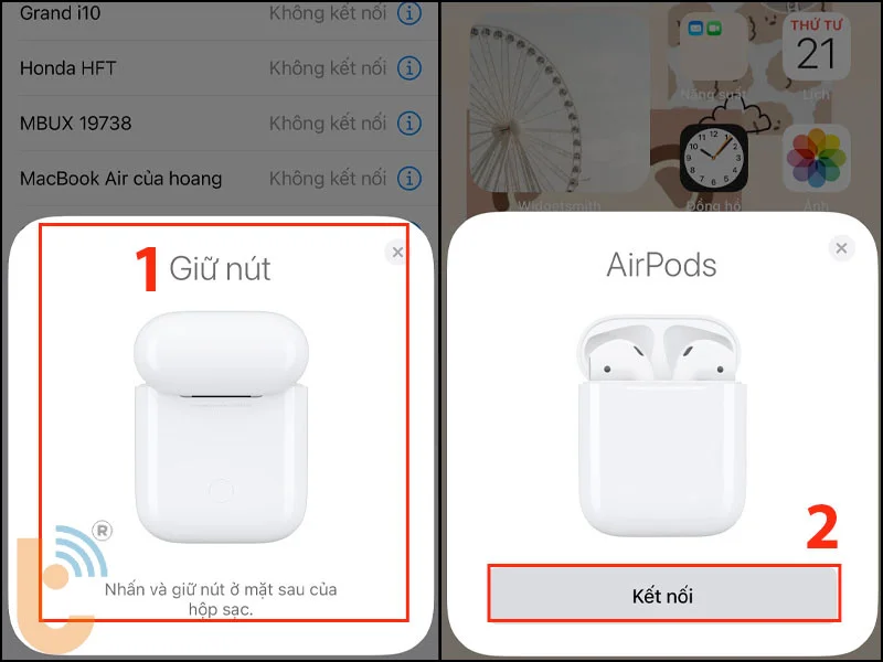 Hoàn tất kết nối