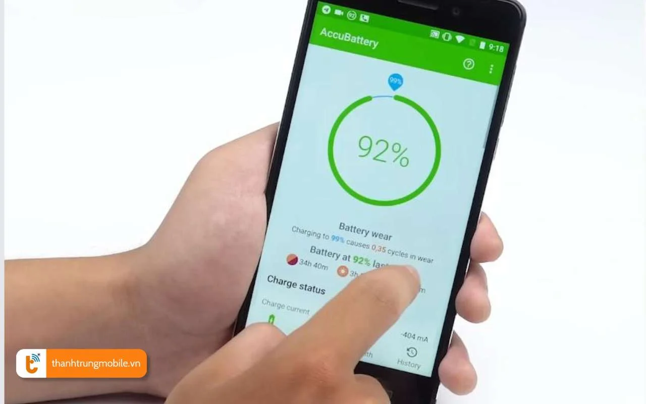 cach kiem tra do chai pin samsung chinh xac