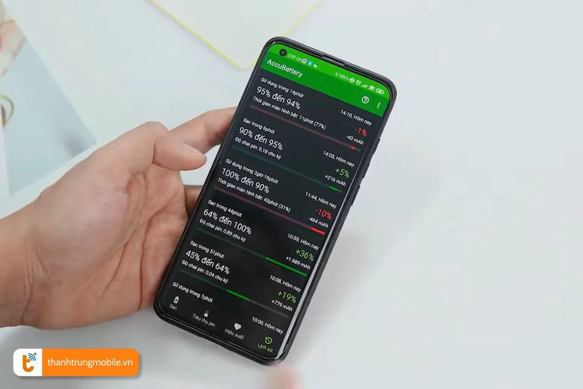 cach nhan biet pin dien thoai samsung bi chai