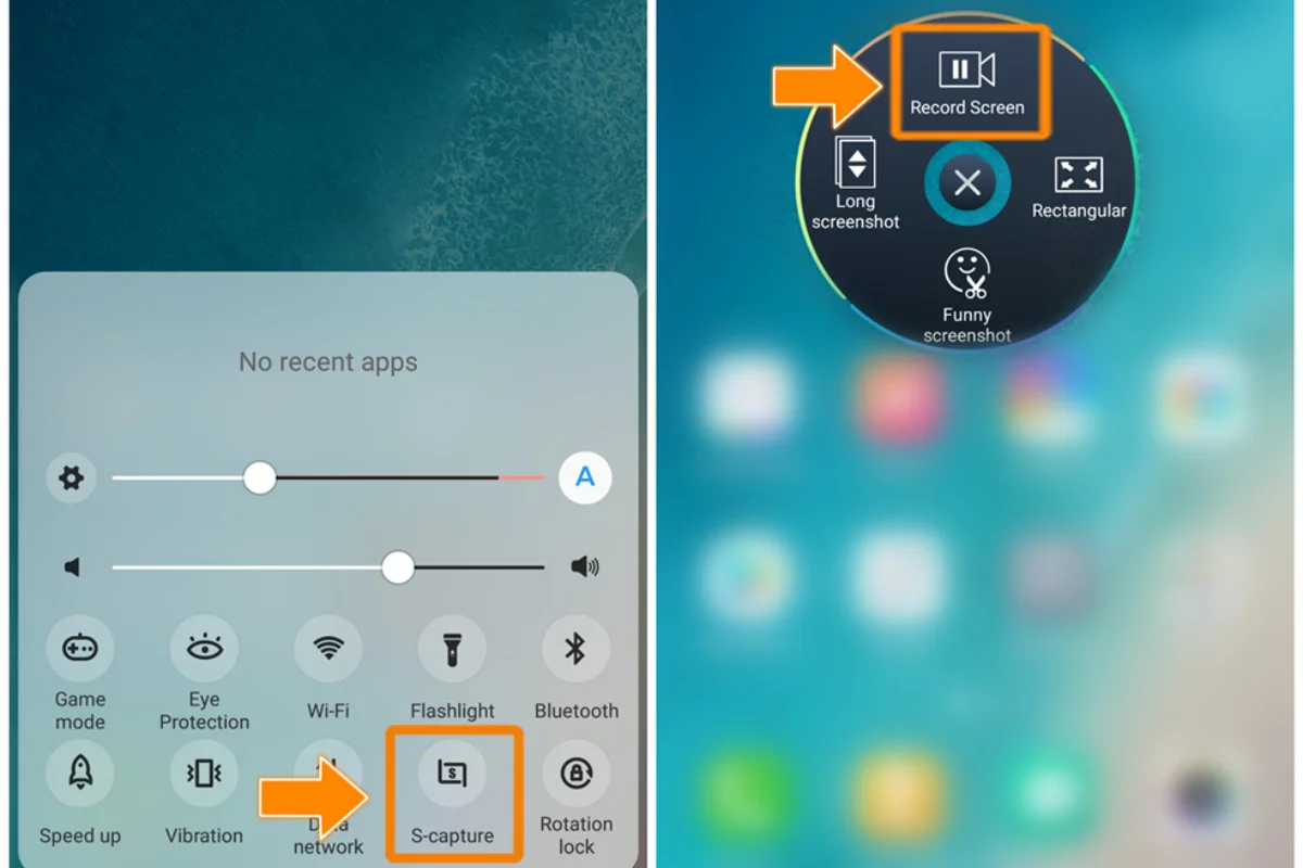 cách quay màn hình điện thoại vivo