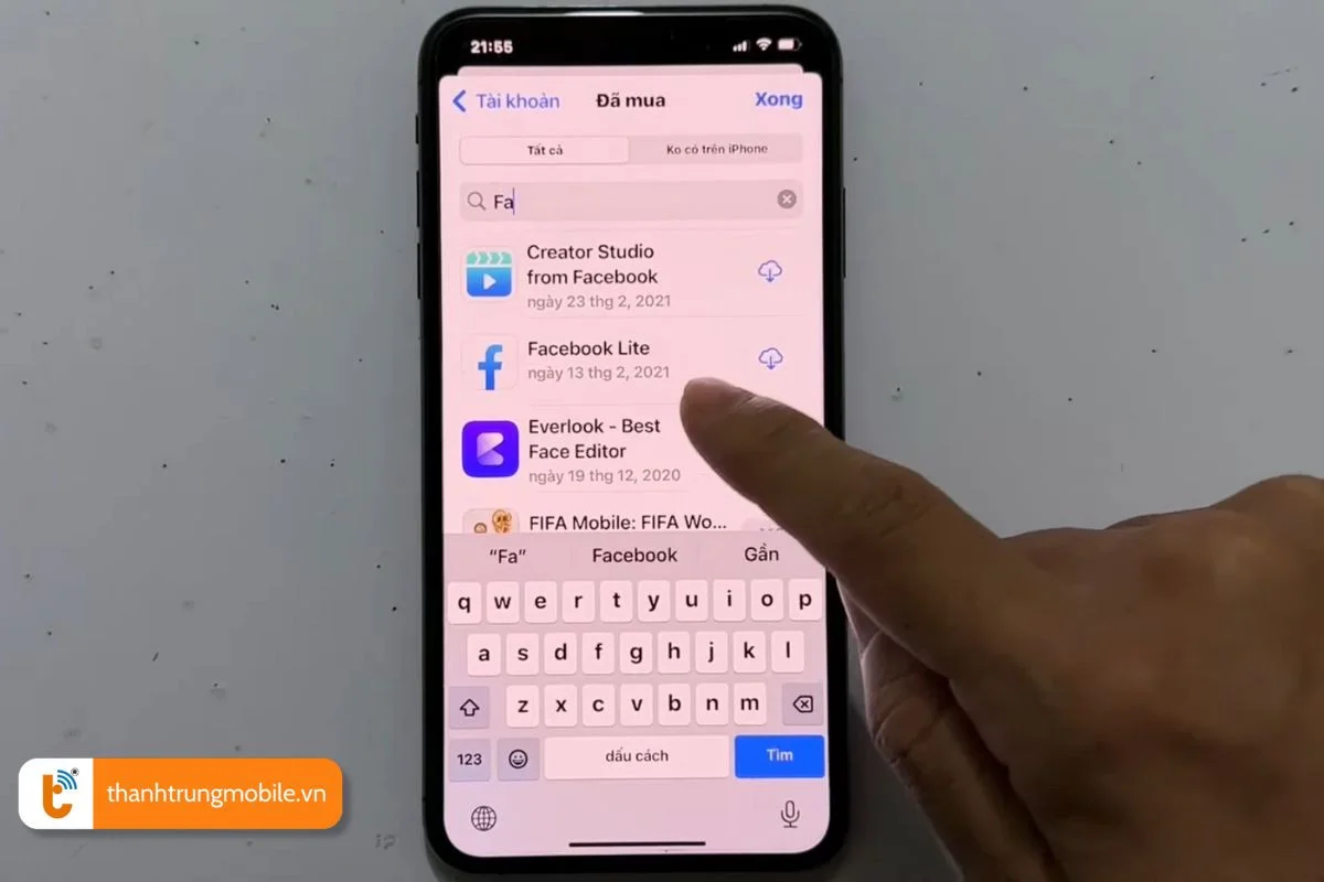 cai dat cac phien ban nhe hon cua ung dung