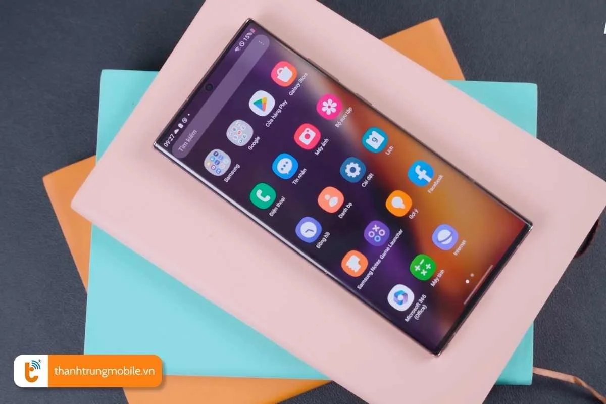 can than khi dat dien thoai samsung xuong ban