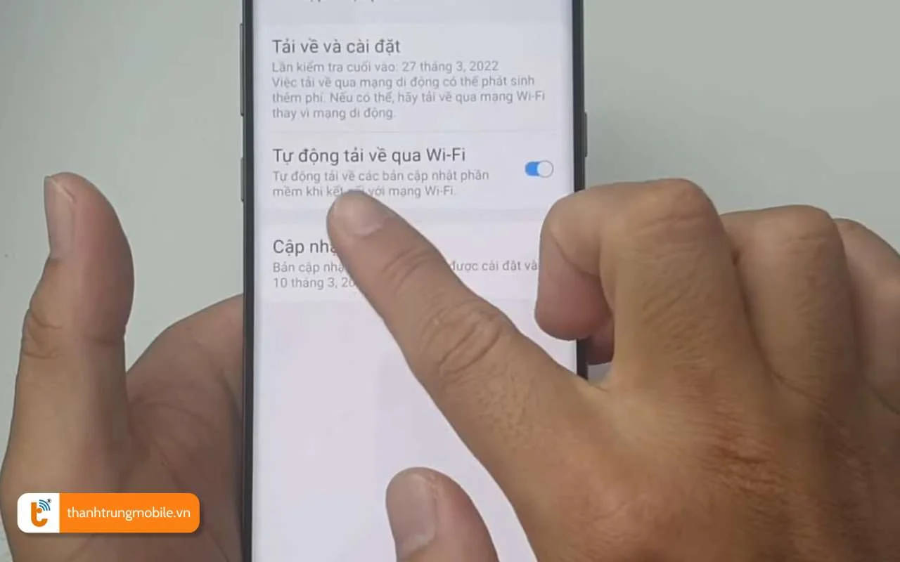 cap nhat he dieu hanh cho thiet bi di dong