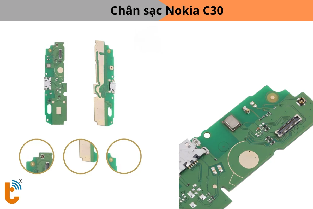 Cụm chân sạc Nokia C30