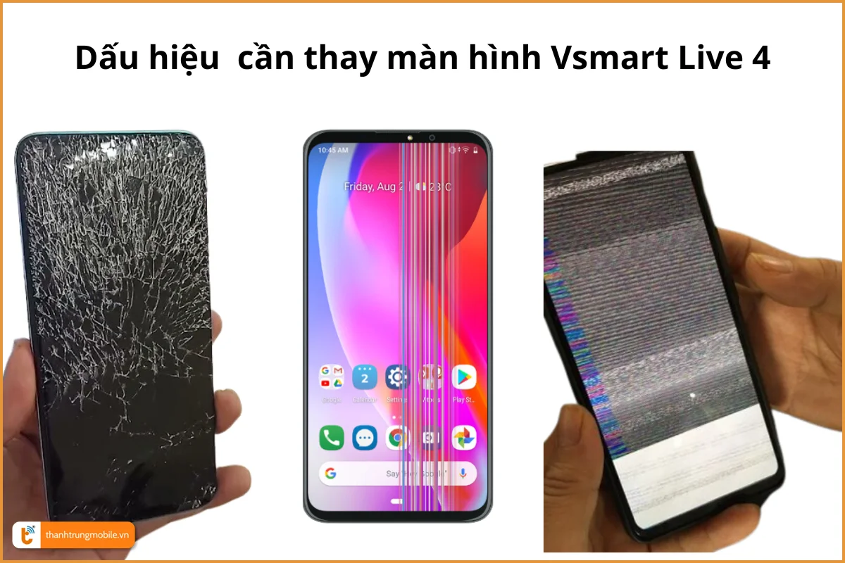 Thay màn hình Vsmart Live 4