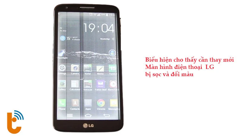 Dấu hiệu cần thay màn hình LG Velvet ngay