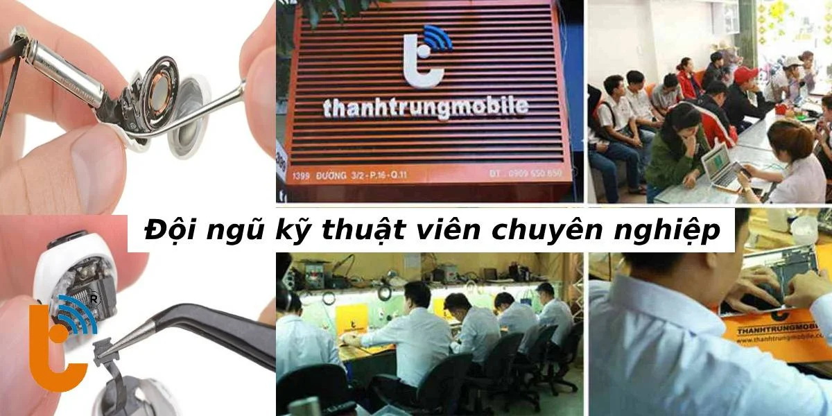 Đội ngũ sửa chữa AirPods chuyên nghiệp - Thành Trung Mobile