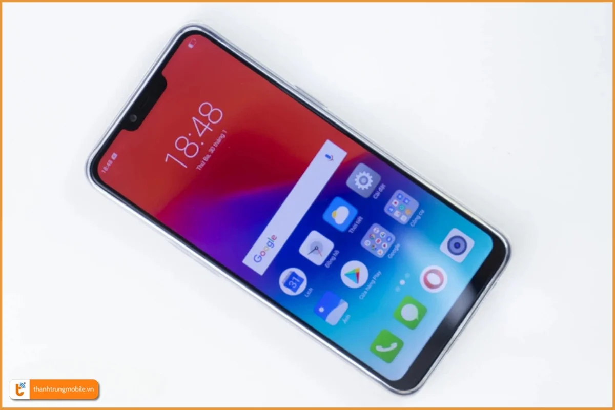 Ép kính Realme C1 chuẩn đẹp