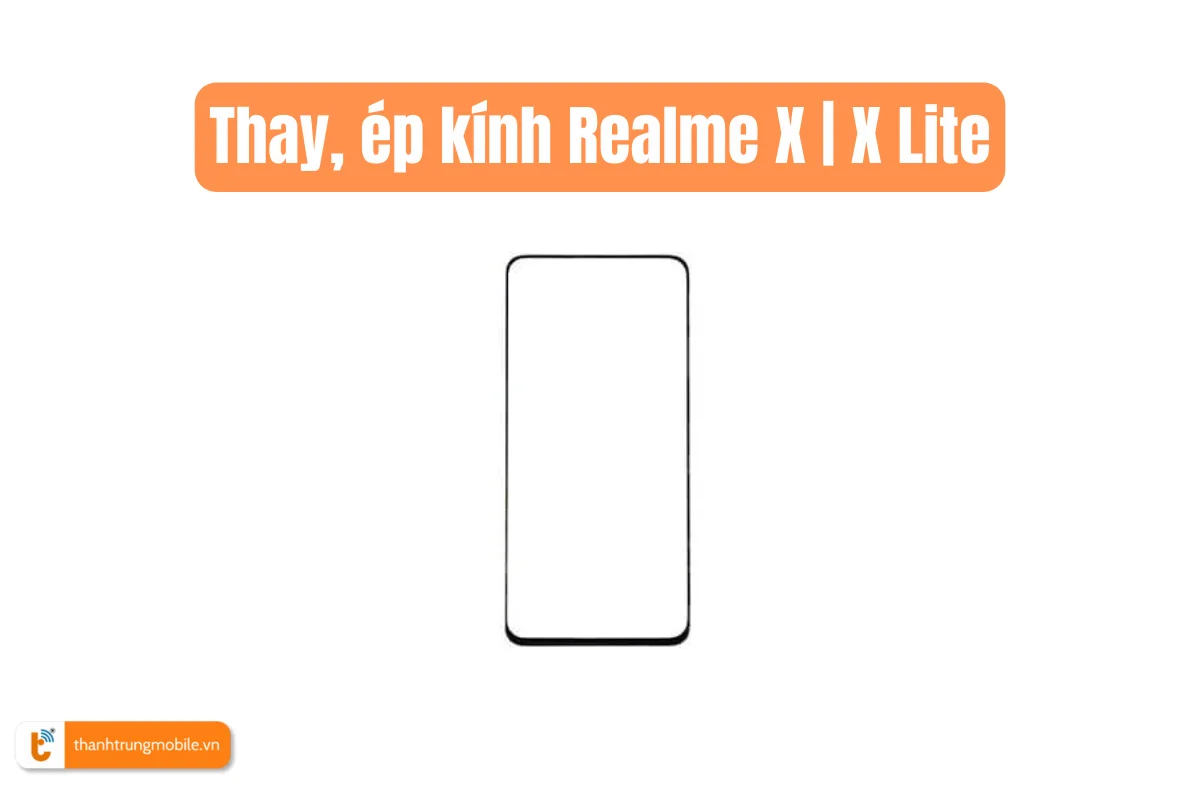 ép kính Realme X
