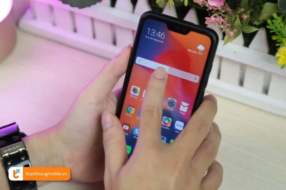 giam do sang man hinh amoled