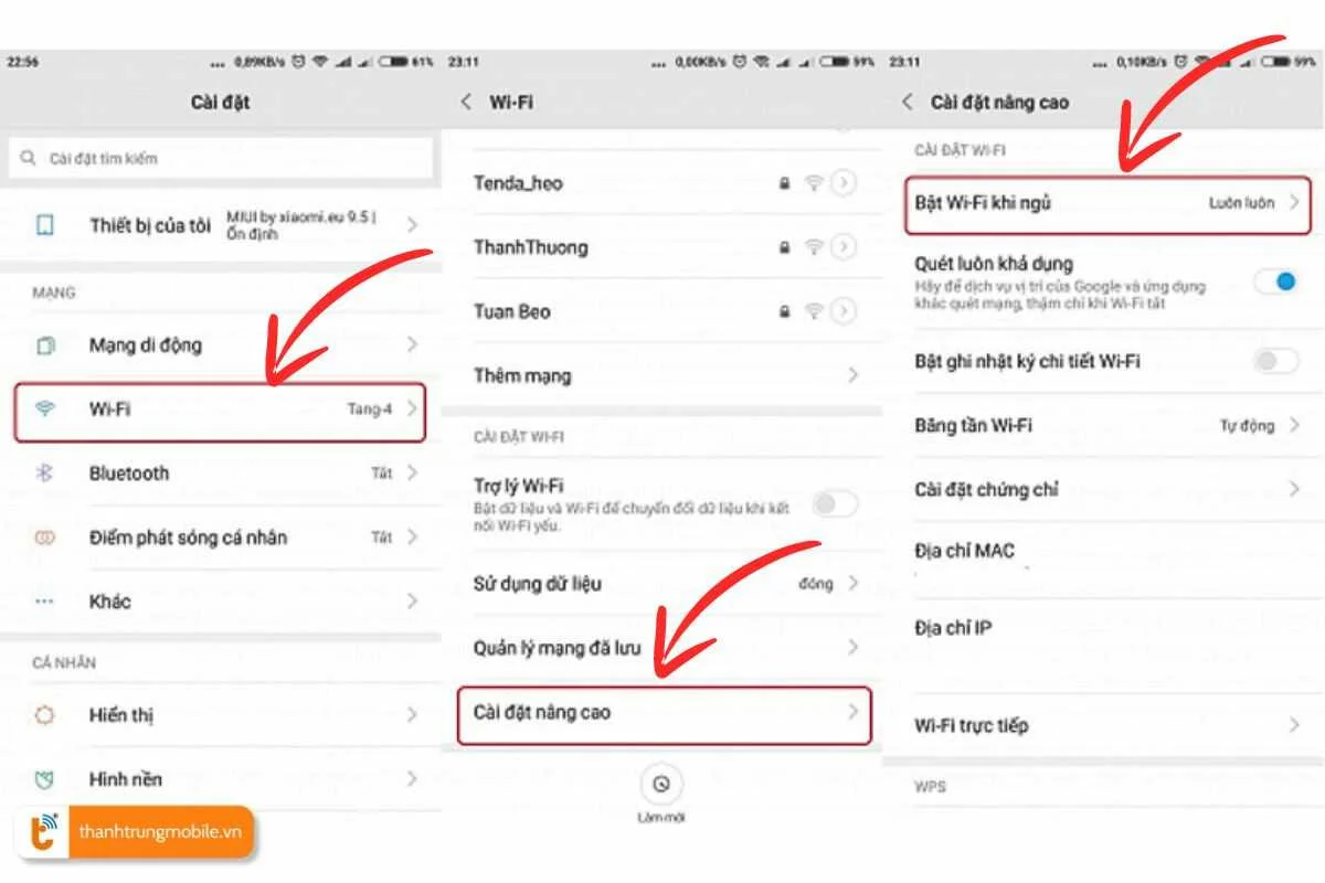 khac phuc tinh trang loi smartphone ket noi wifi chap chon