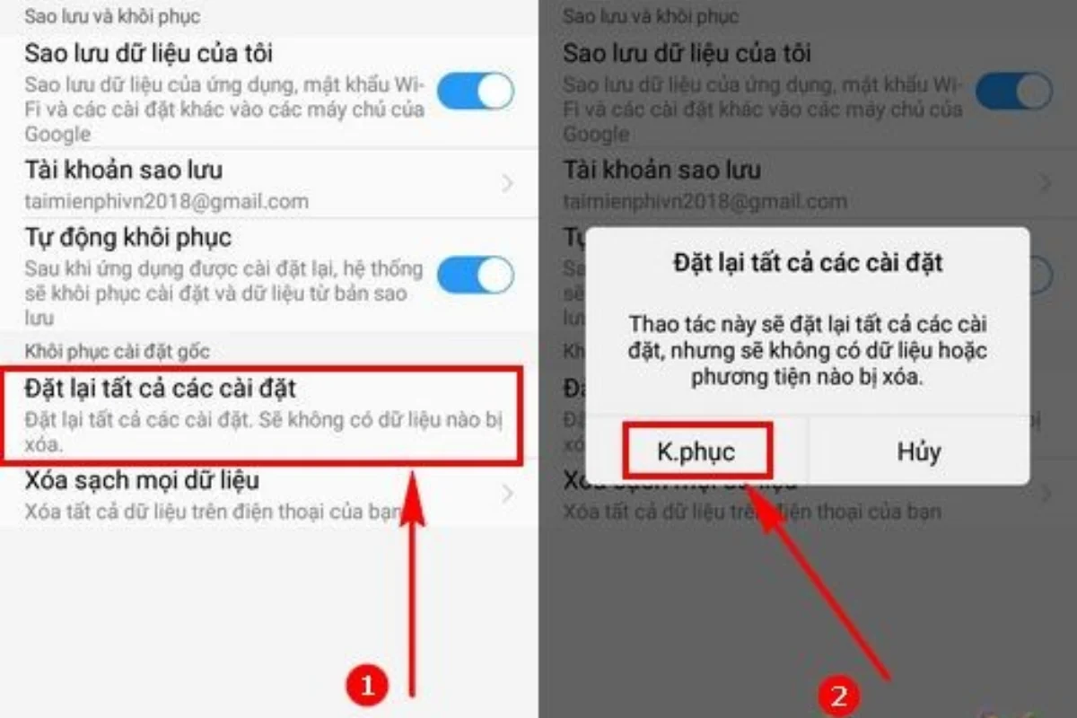 Khắc phục camera Vivo bị lỗi