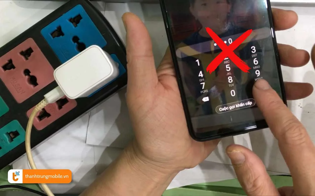 khong vua sac vua su dung dien thoai samsung