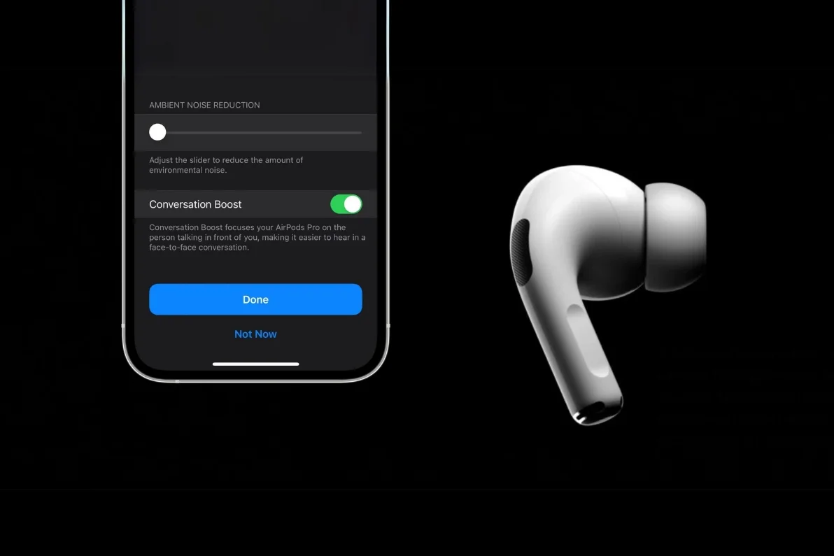 Kích hoạt Conversation Boost trên AirPods Pro 2