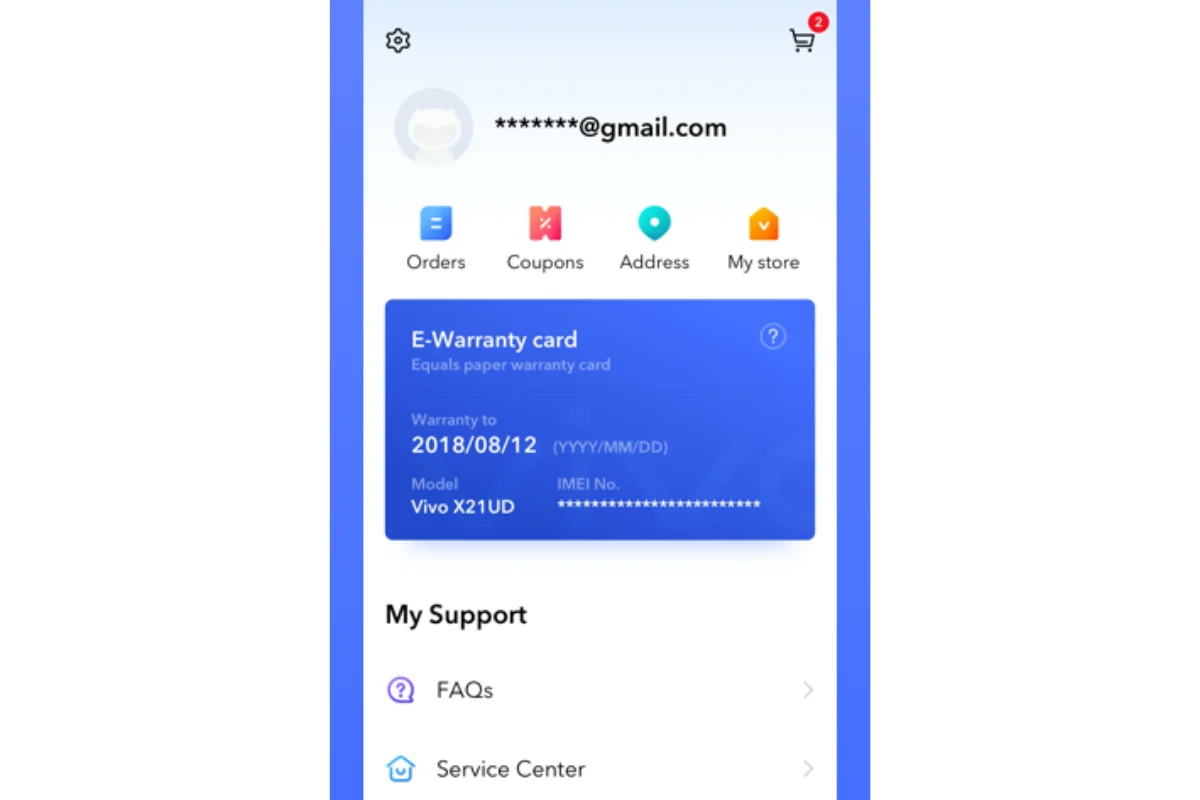 Tra cứu bảo hành Vivo online