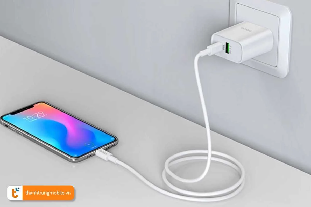 kiem tra bo sac thiet bi samsung a8 dang dung