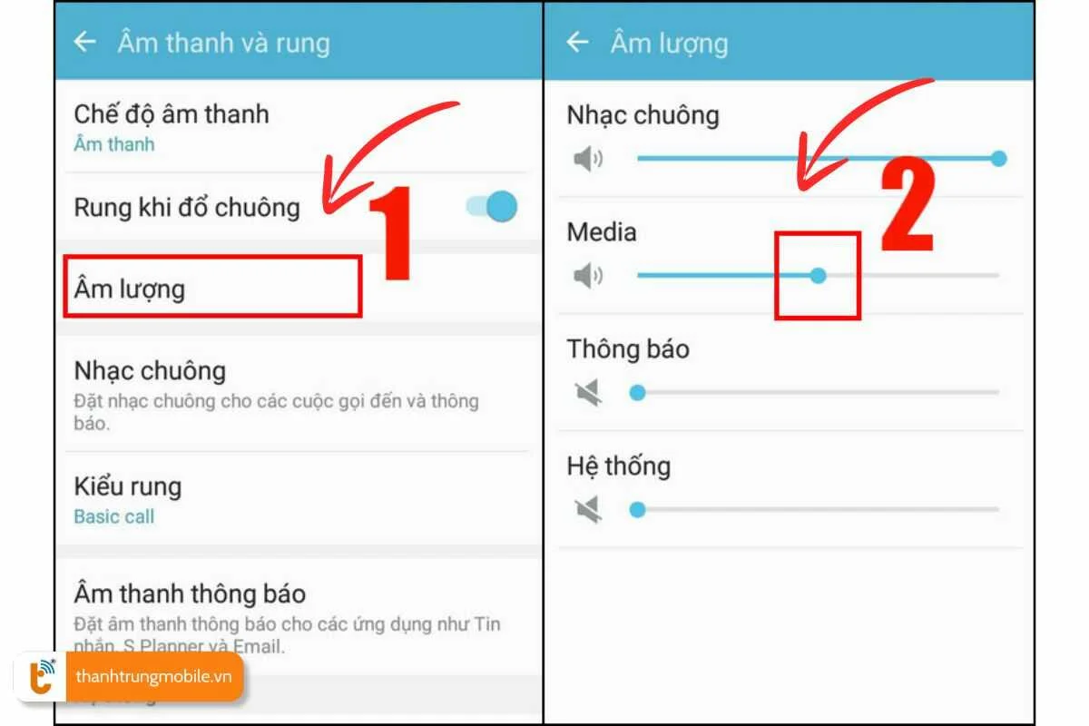 kiem tra va dieu chinh cai dat am thanh