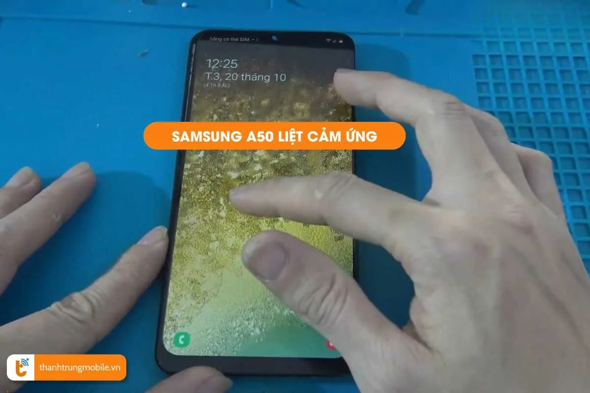 nguyen nhan gay ra loi cam ung tren dien thoai samsung a50