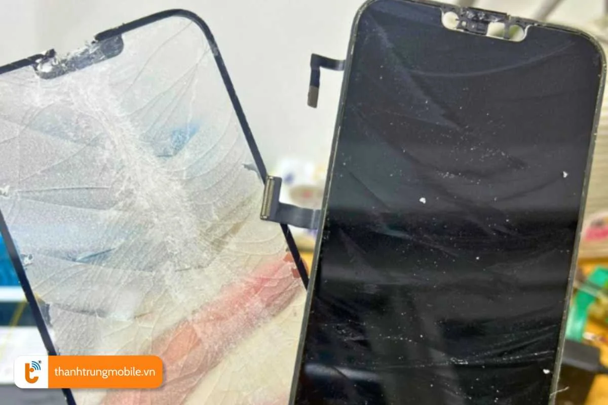 nguyen nhan khien dien thoai samsung bi vo man hinh