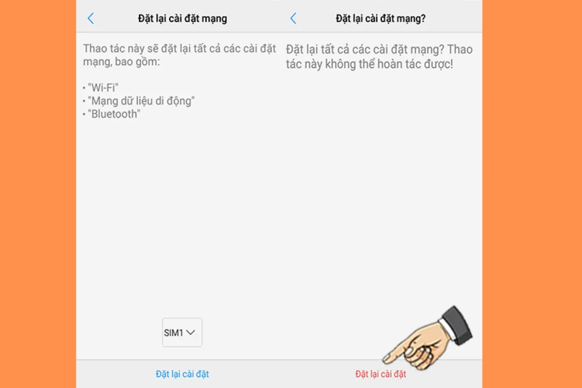 Mật khẩu Wi-Fi sai gây lỗi kết nối