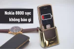 Nokia 8800 sạc không báo gì - Cách khắc phục hiệu quả