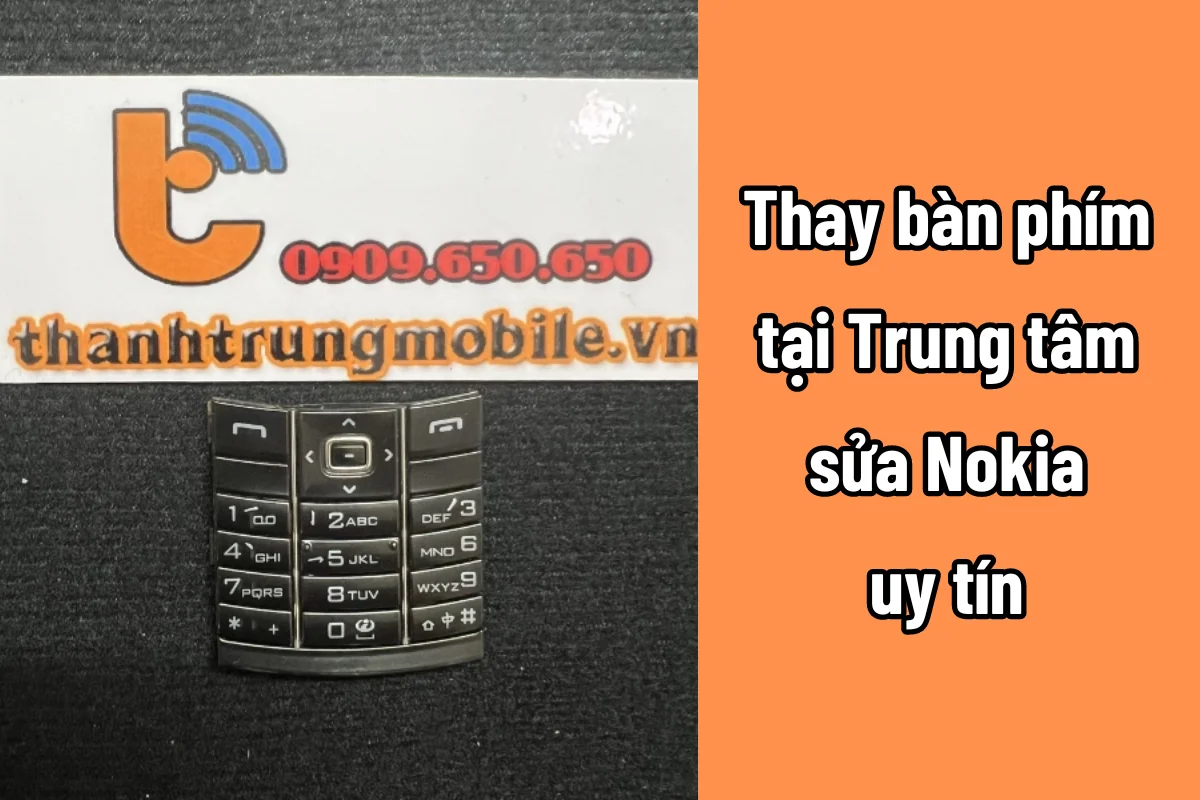 Nokia 8800e lỗi bàn phím