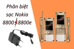 Cẩm nang phân biệt sạc chính hãng Nokia 8800 và 8800 Arte