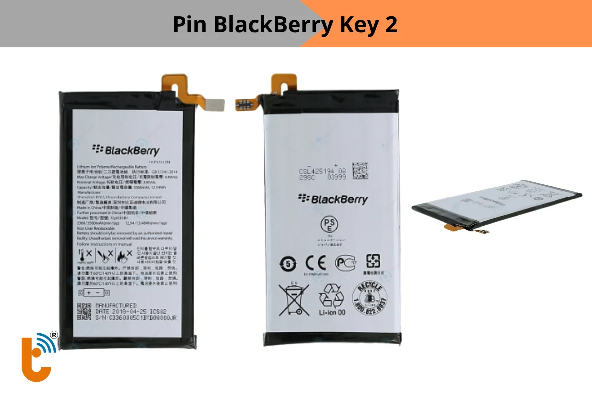 Pin Blackberry Key 2