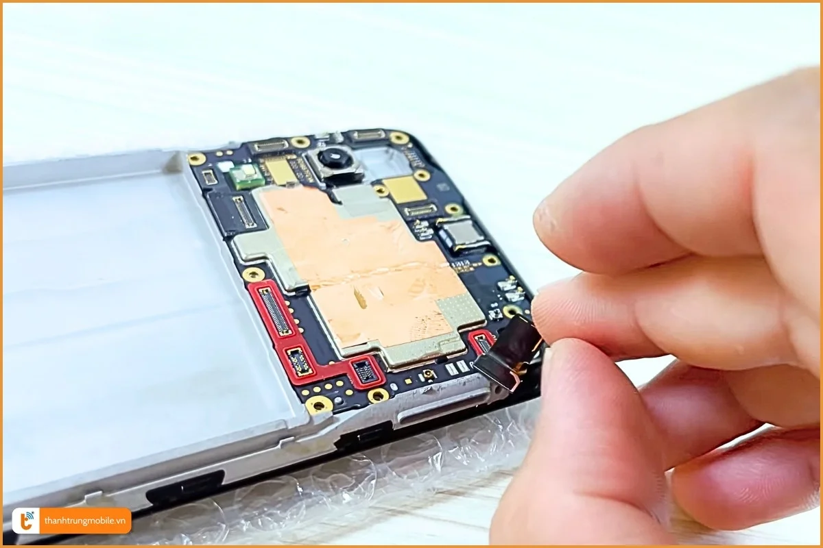 Quy trình thay camera trước Vivo Y30