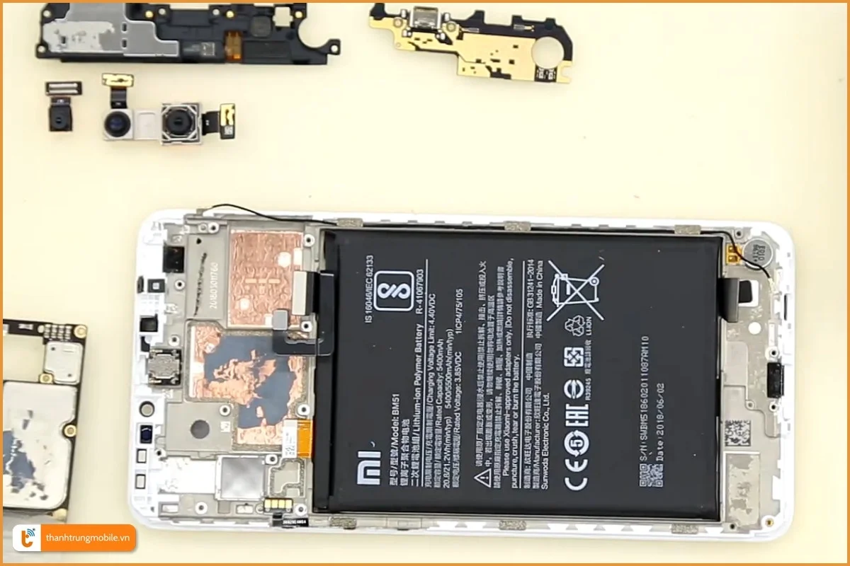 Quy trình thay loa Xiaomi Mi Max 3