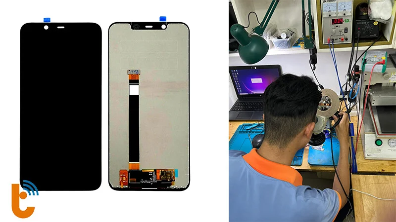 Quy trình thay màn hình Nokia 7.1 Plus