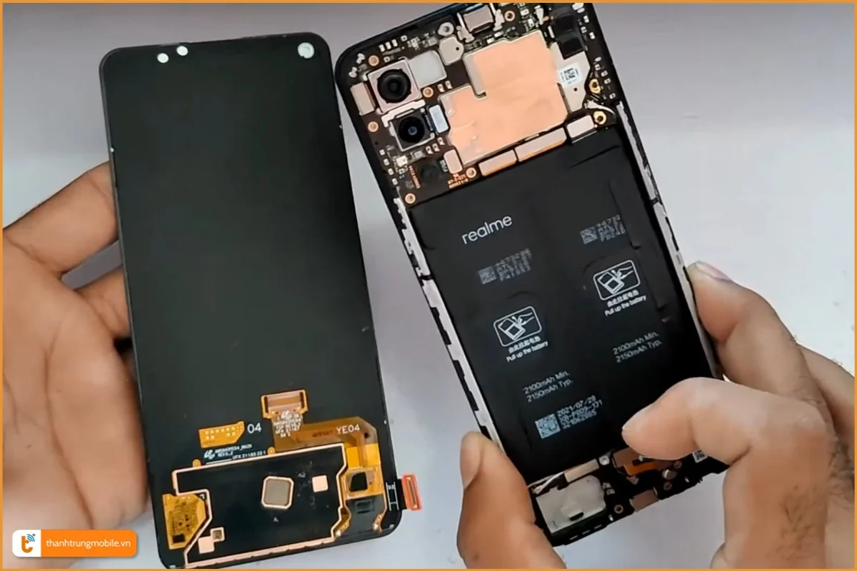 Quy trình thay màn hình Realme GT Master Explorer
