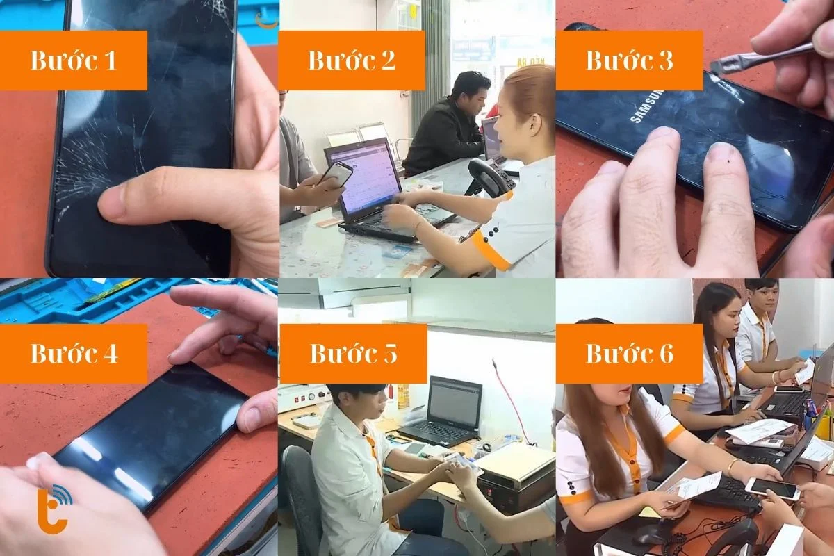 Quy trình thay mặt kính chuyên nghiệp