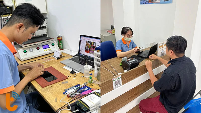 Quy trình thay mặt kính điện thoại Vsmart Active 3