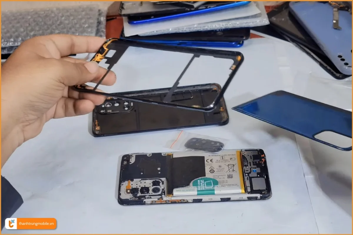 Quy trình thay vỏ Vivo V19 Neo