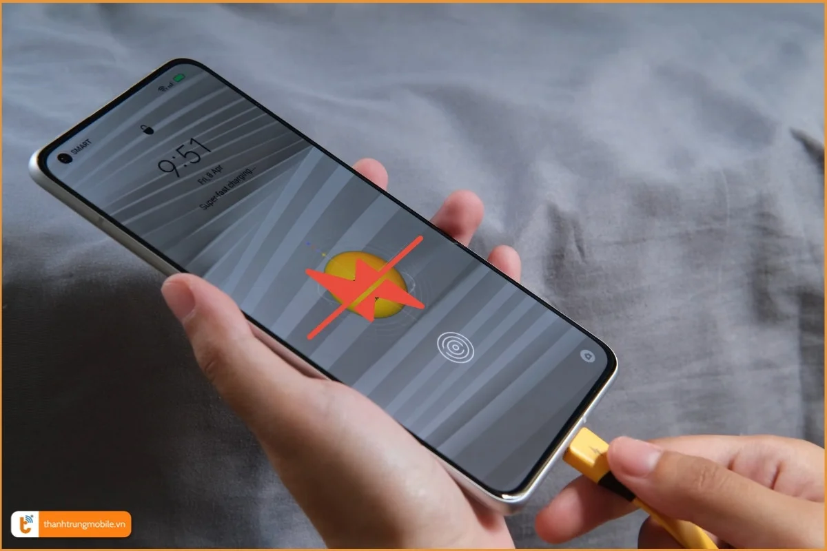 Realme GT 2 Pro sạc không vào pin