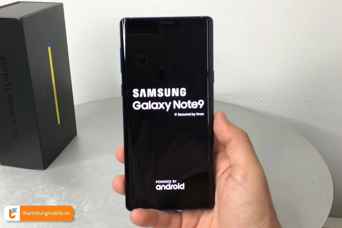 reset dien thoai samsung note 9