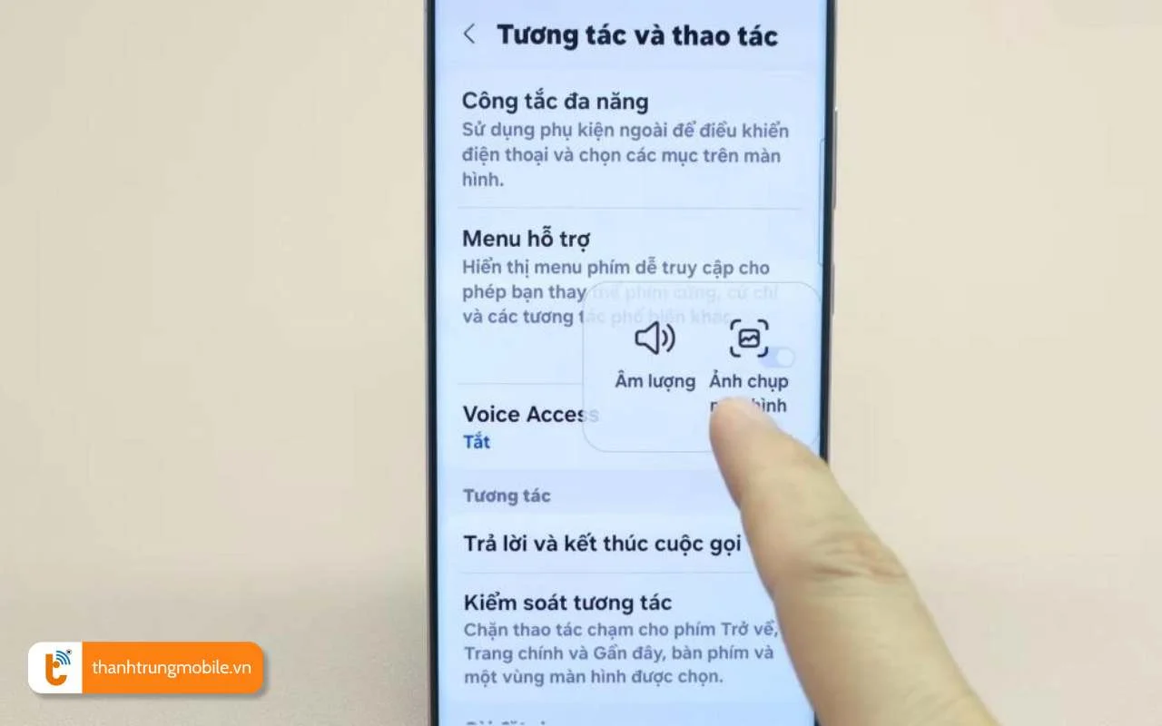su dung menu tro nang de tang am luong loa
