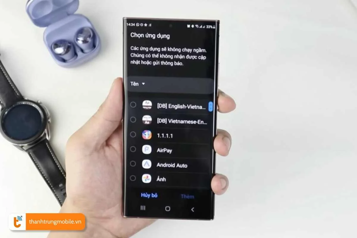 tat cac ung dung dang chay ngam tren thiet bi samsung