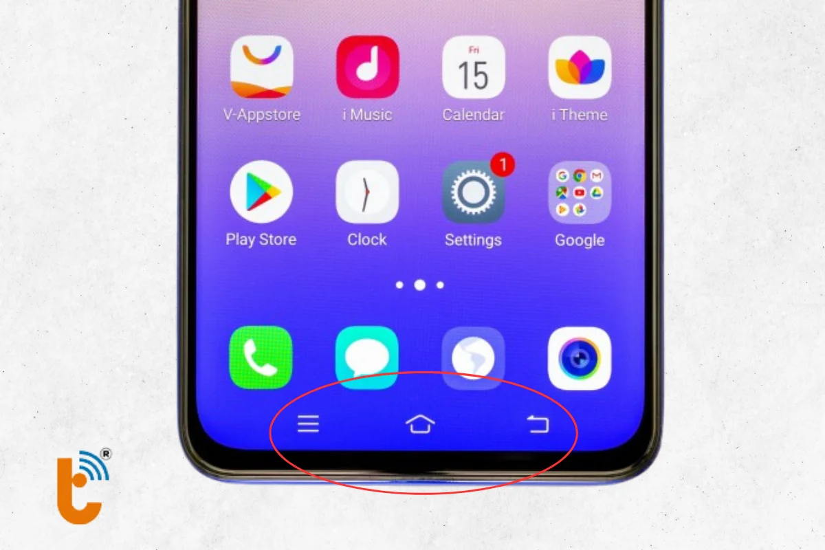 cách thay đổi thanh điều hướng vivo